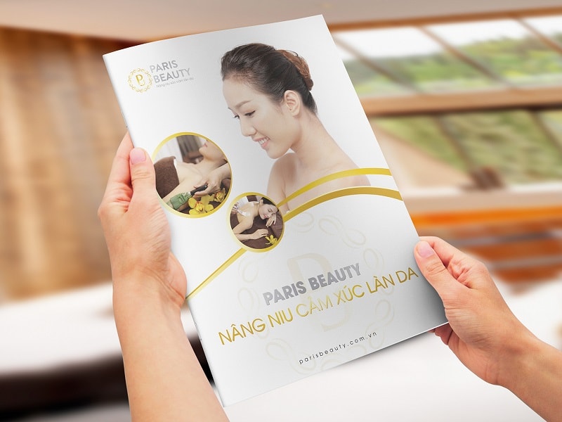 Mẫu catalogue spa & mỹ phẩm