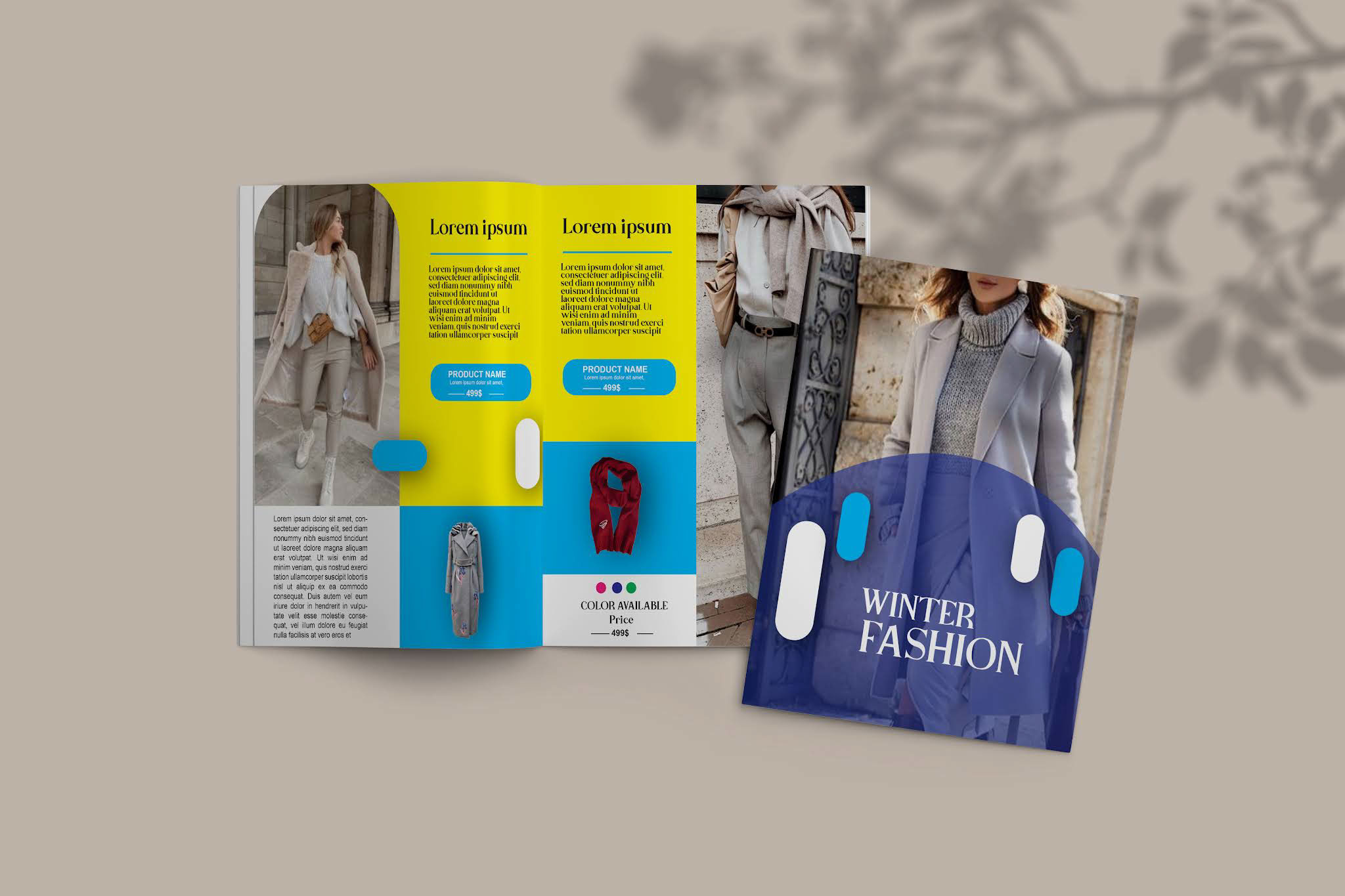 Mẫu catalogue thời trang lookbook