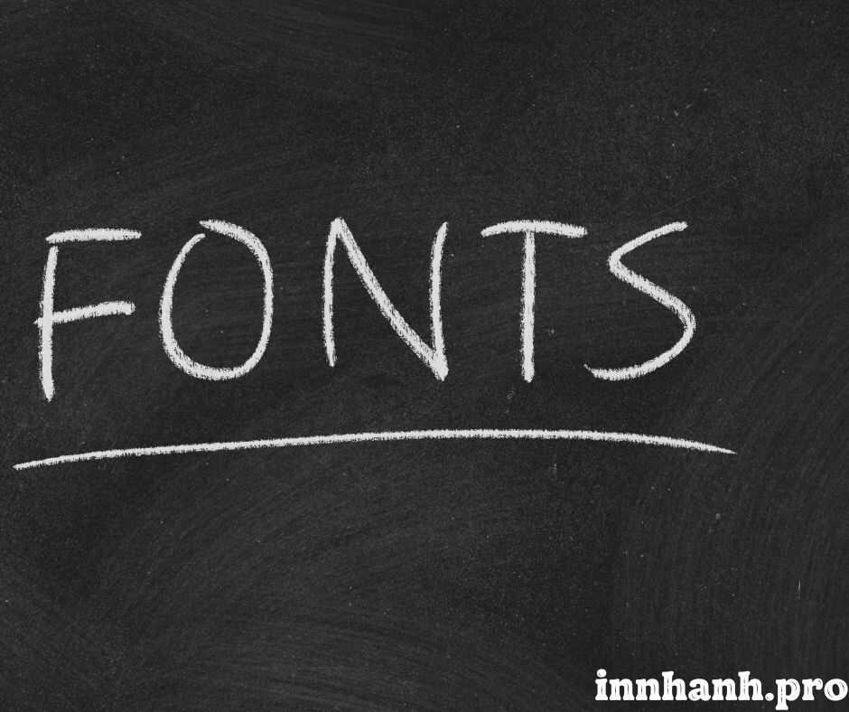 Font Chữ Đẹp Cho Poster