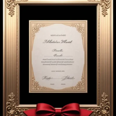 Giấy khen đẹp mắt