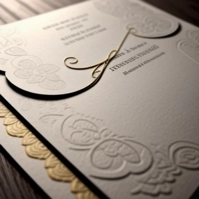 Giấy mỹ thuật cho thiệp mời