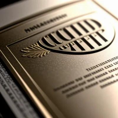 In ấn cao cấp cho chứng nhận