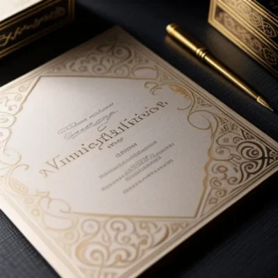 In Giấy Mời Sang Trọng