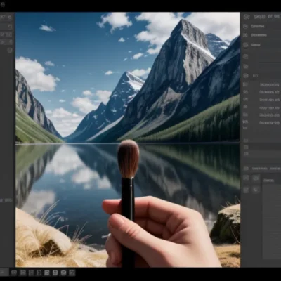 Sử dụng công cụ Brush trong Lightroom