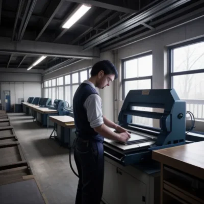 Thử nghiệm in ấn với máy in hiện đại