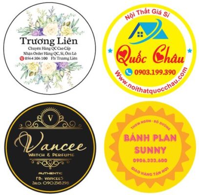 Tem nhãn chống nước