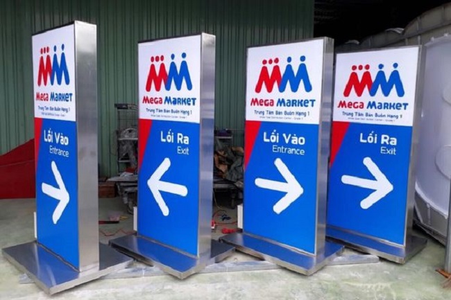 Bảng Hiệu Hộp Đèn Đứng: Định Nghĩa Và Kích Thước Phổ Biến Mau Bang Hieu Hop Den Dung 5