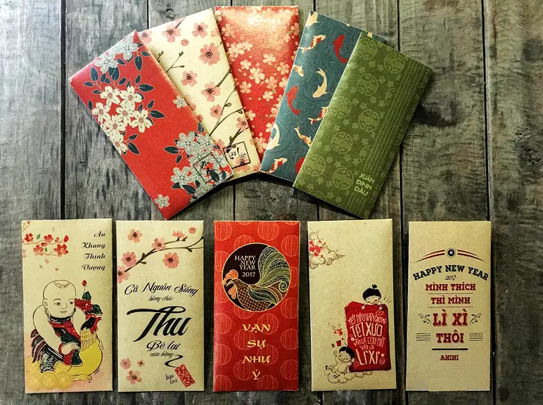 Mau bao li xi theo con giap Hinh anh con ran linh vat cua nam At Ty 2025 duoc the hien da dang tu de thuong den uy nghiem 4