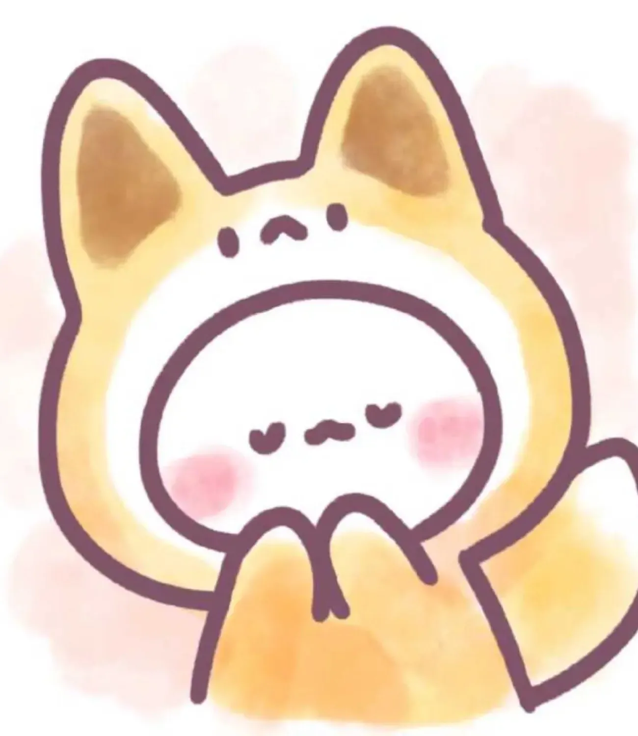 Chú cáo hoạt hình đáng yêu