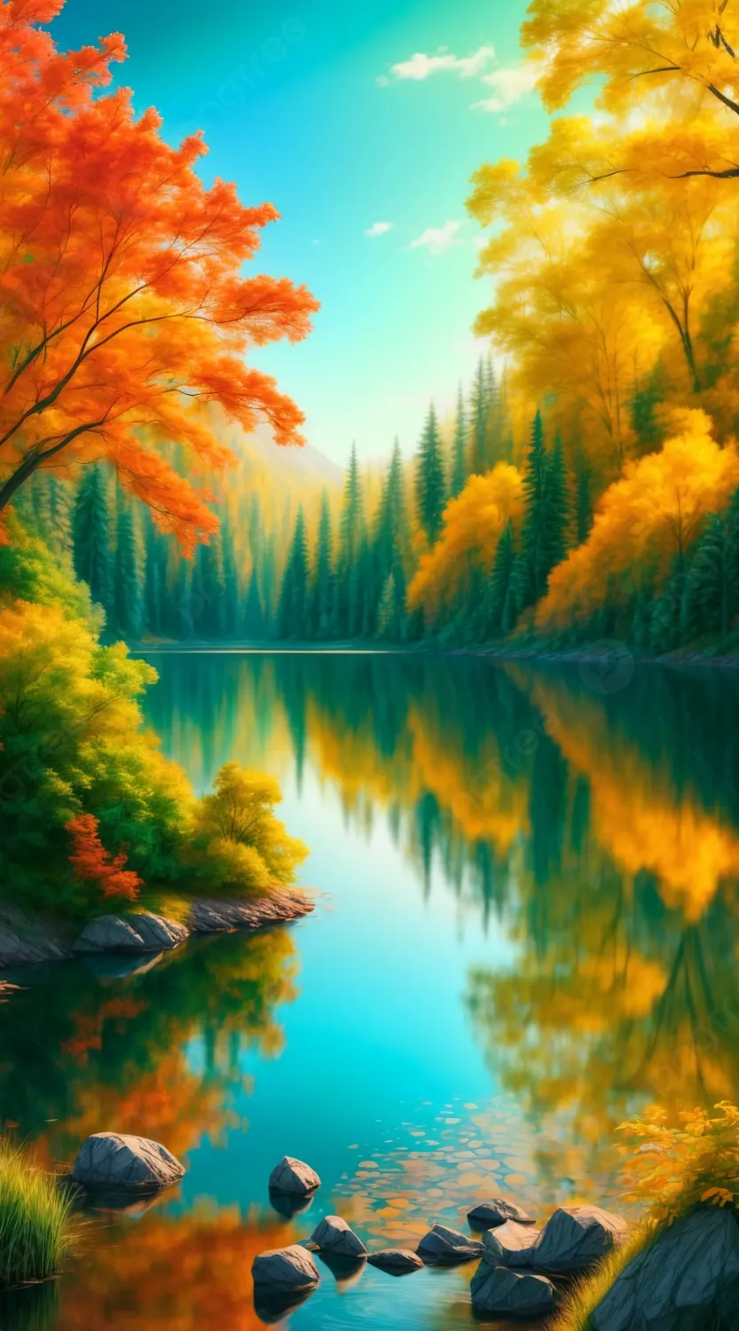 Rừng cây mùa thu