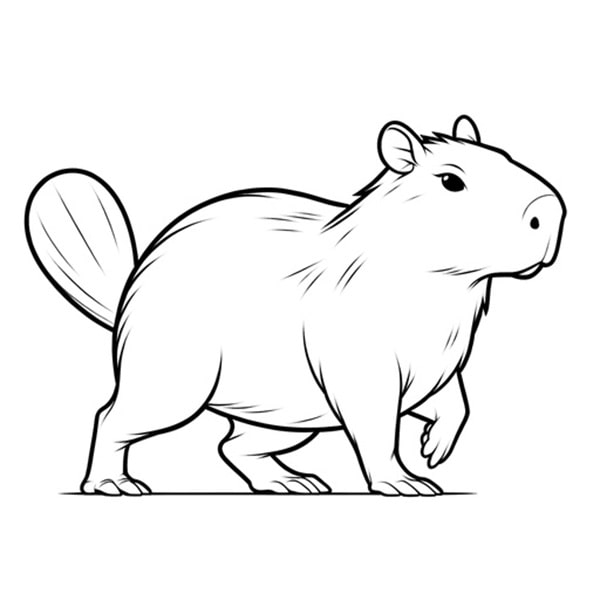 100 tranh to mau capybara cute tu de den kho phu hop moi lua tuoi 11999 3