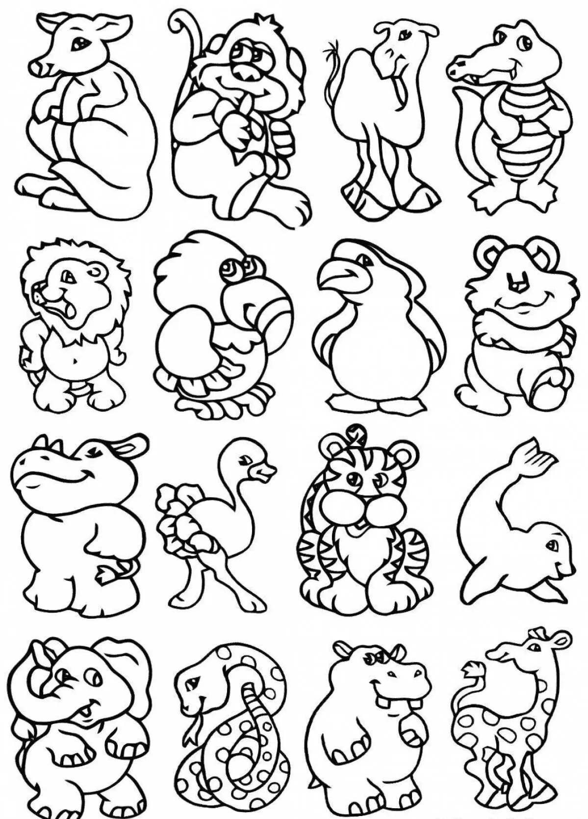 100 tranh to mau sticker cute cho be yeu05