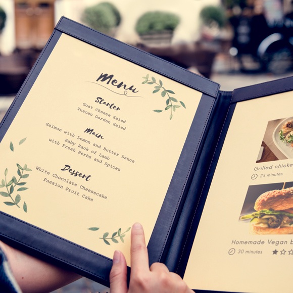 In menu giá rẻ