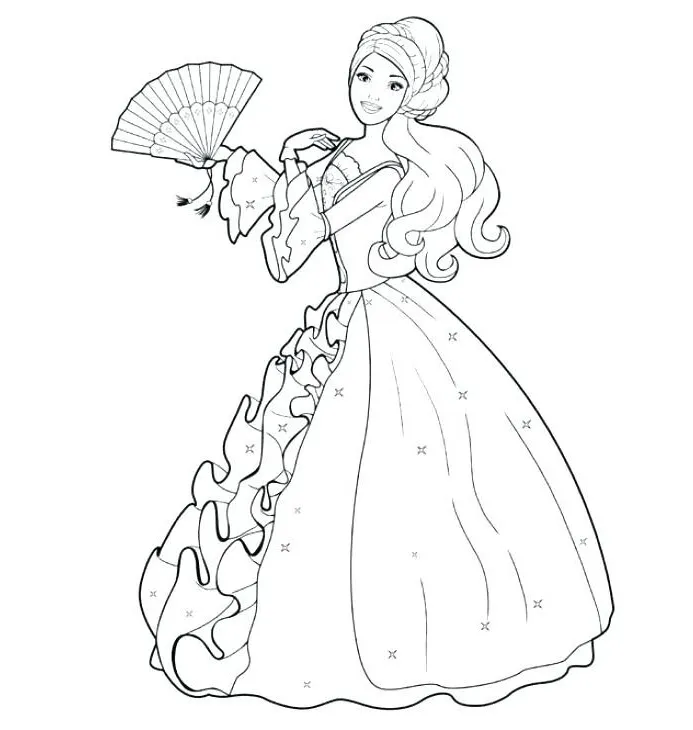 Nhung buc tranh to mau cong chua dep05