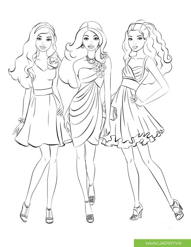 Nhung buc tranh to mau cong chua dep16