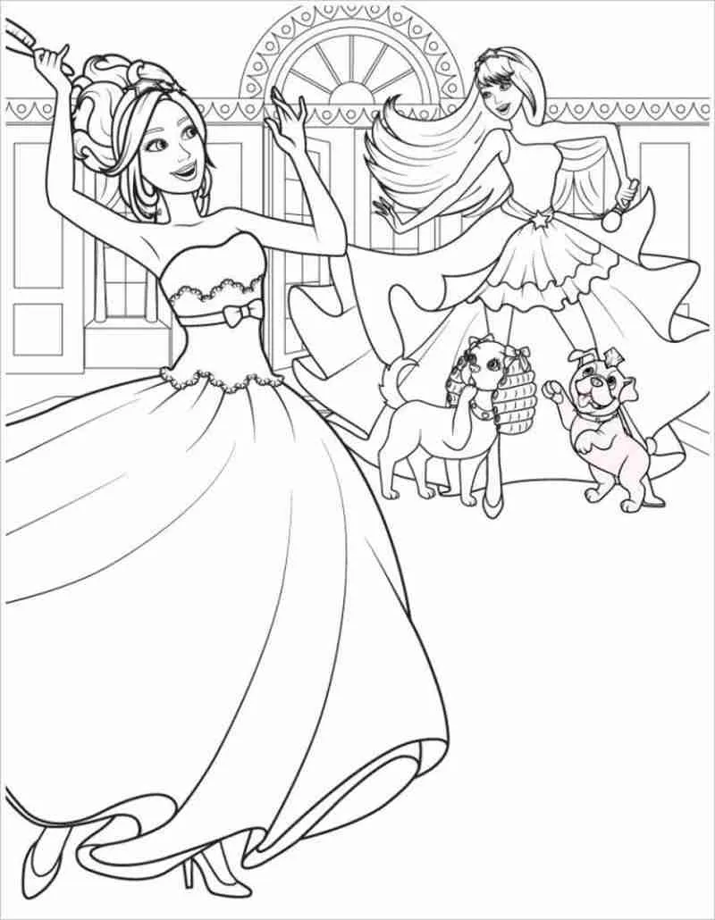 Nhung buc tranh to mau cong chua dep22