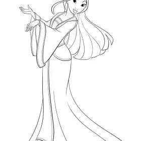 Nhung buc tranh to mau cong chua dep43