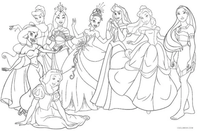 Nhung buc tranh to mau cong chua dep48