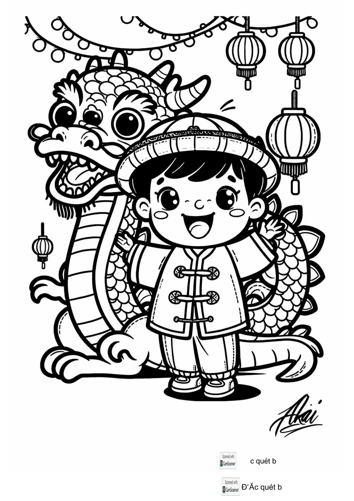 tranh to mau Tet Nguyen Dan 2025 y nghia doc dao da dang cho be08