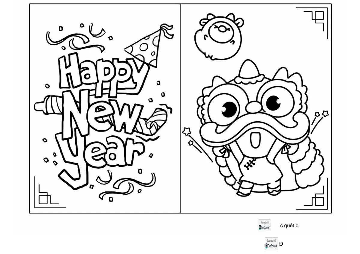 tranh to mau Tet Nguyen Dan 2025 y nghia doc dao da dang cho be24