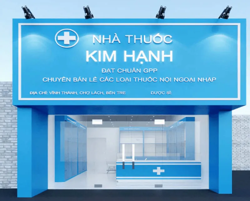Bảng hiệu nhà thuốc Dịch vụ làm bảng hiệu nhà thuốc giá rẻ tại TPHCM
