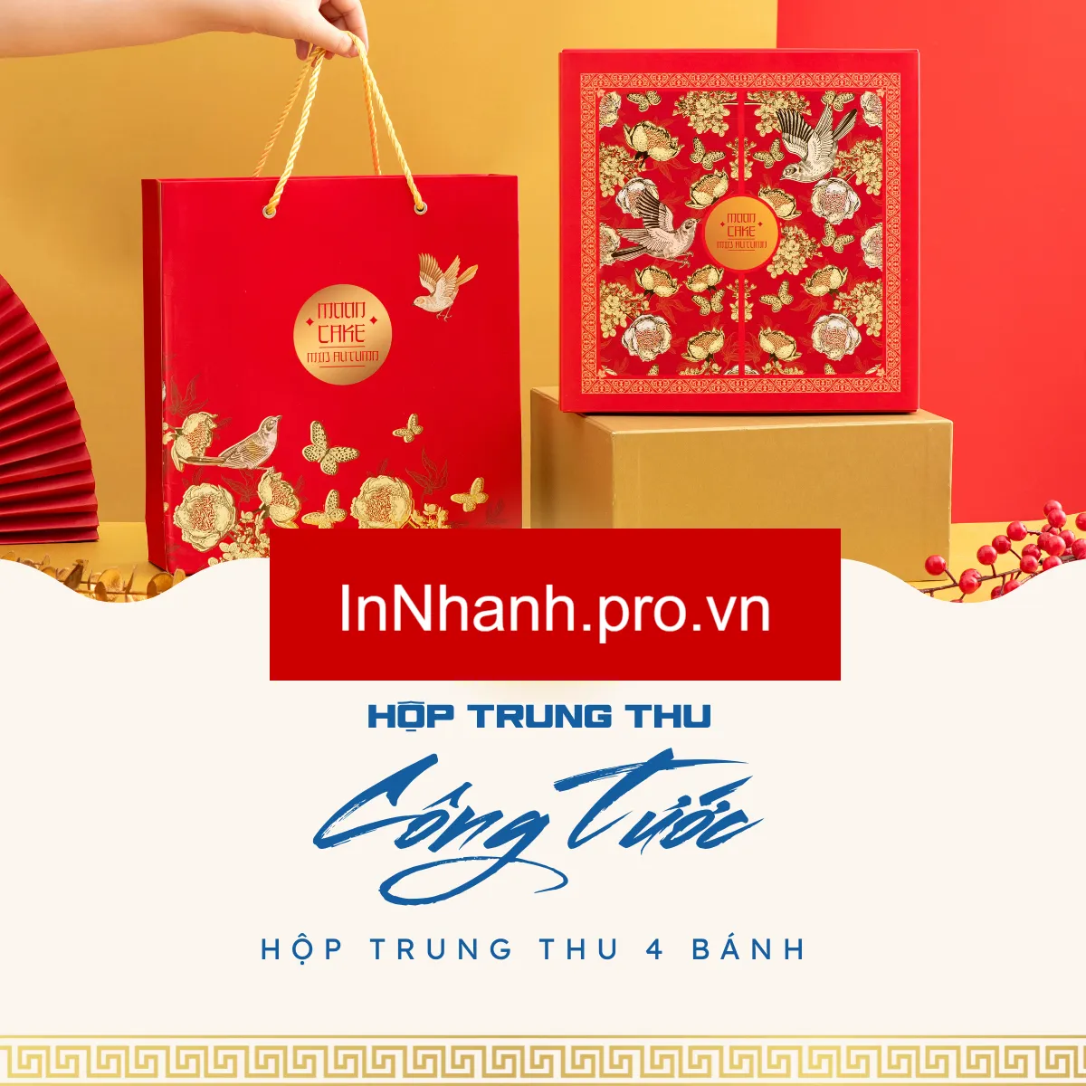 Top 24+ Mẫu Hộp Bánh Trung Thu Đẹp Năm 2025: Bí Quyết Chọn và Tạo Dấu Ấn Thương Hiệu Mau hop banh trung thu dep 2025 14