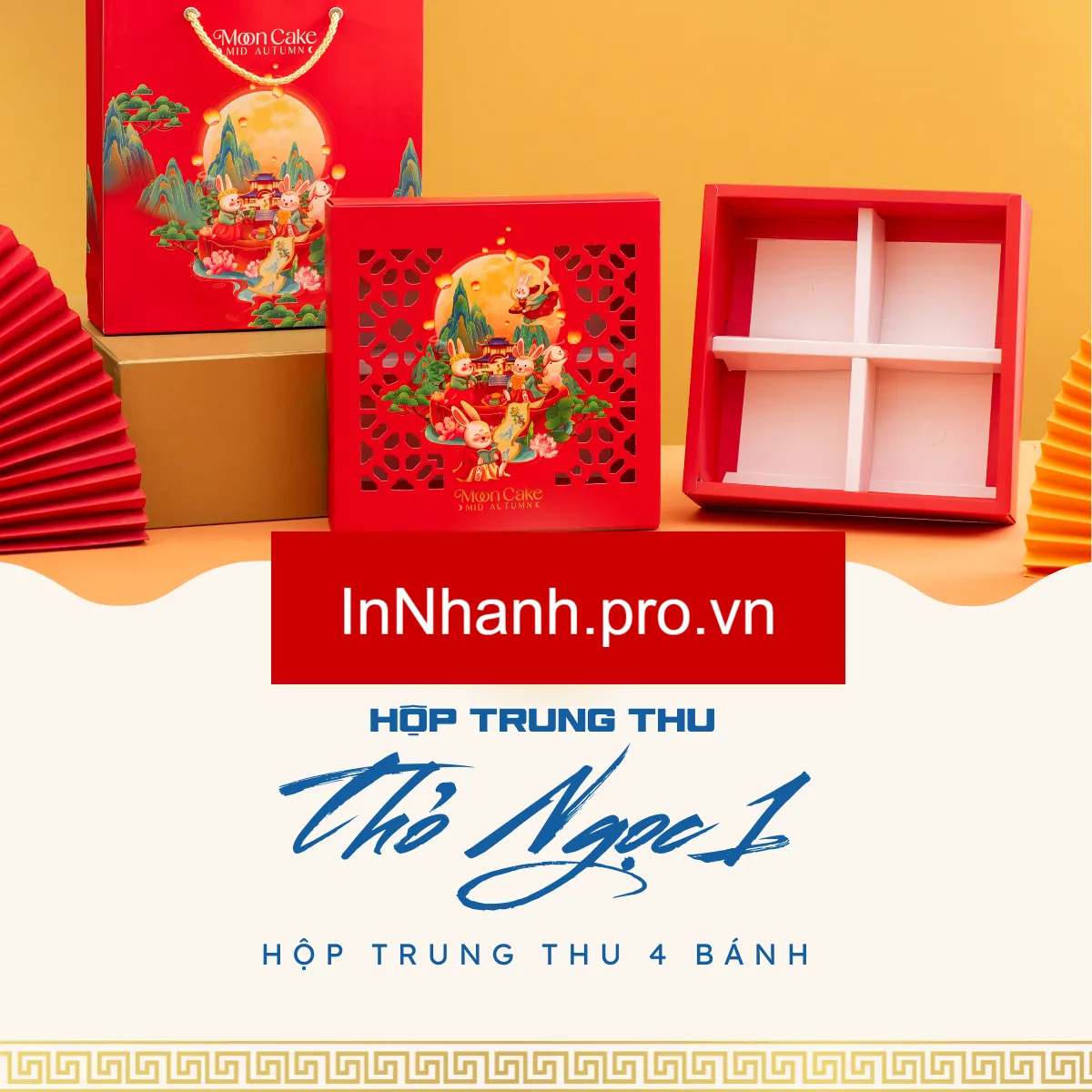 Top 24+ Mẫu Hộp Bánh Trung Thu Đẹp Năm 2025: Bí Quyết Chọn và Tạo Dấu Ấn Thương Hiệu Mau hop banh trung thu dep 2025 16