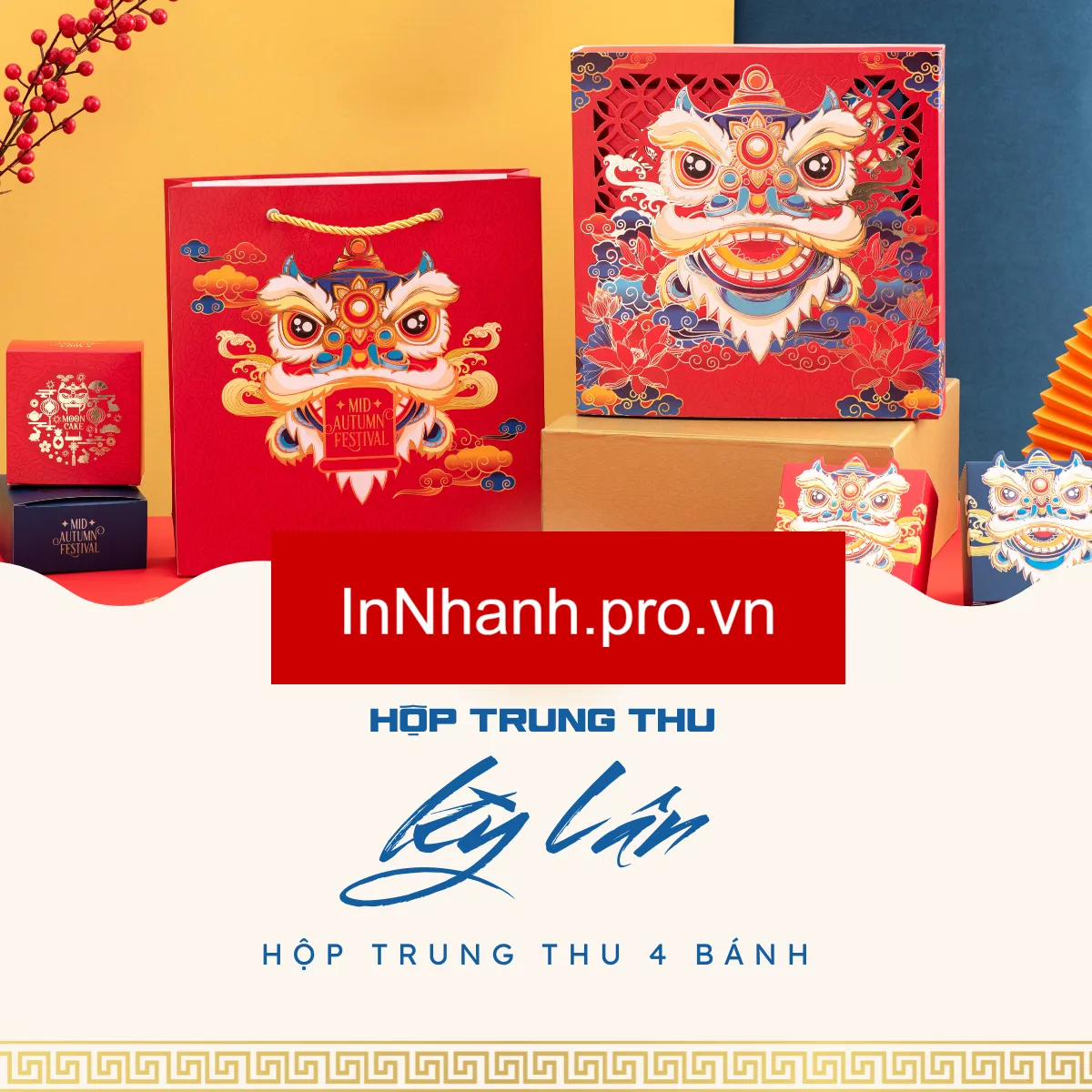 Top 24+ Mẫu Hộp Bánh Trung Thu Đẹp Năm 2025: Bí Quyết Chọn và Tạo Dấu Ấn Thương Hiệu Mau hop banh trung thu dep 2025 17
