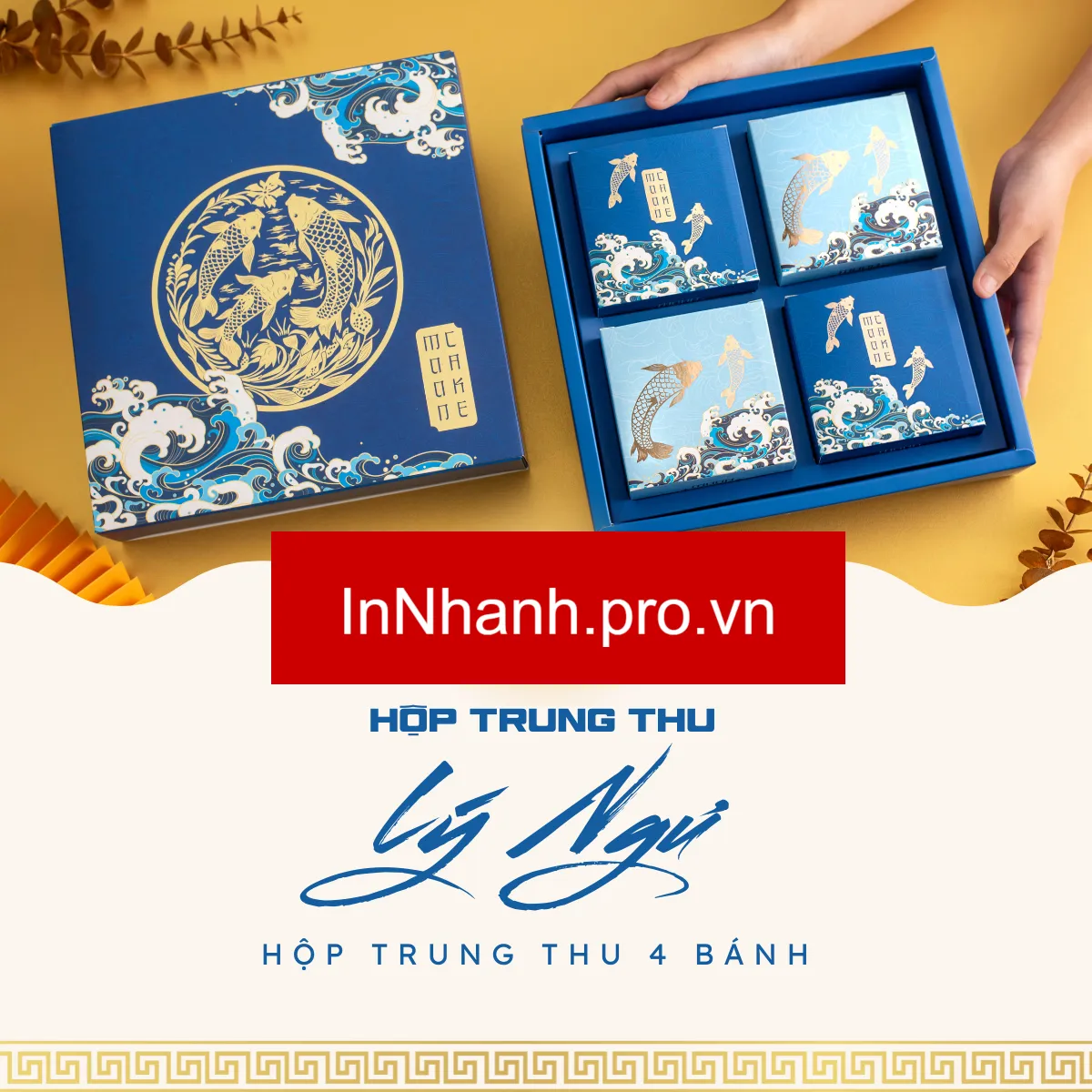 Top 24+ Mẫu Hộp Bánh Trung Thu Đẹp Năm 2025: Bí Quyết Chọn và Tạo Dấu Ấn Thương Hiệu Mau hop banh trung thu dep 2025 19