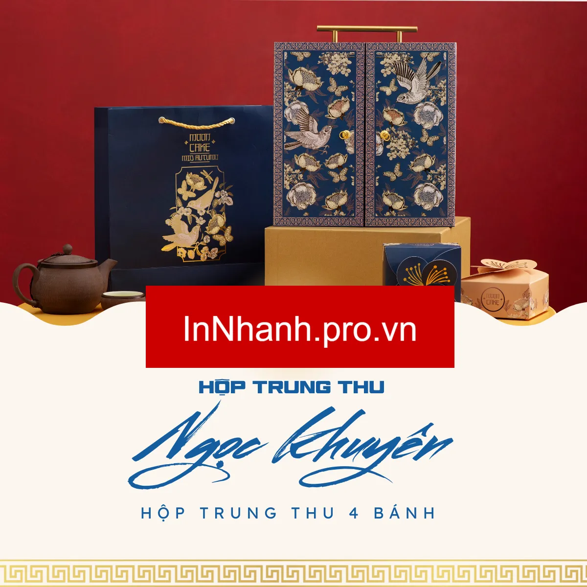 Top 24+ Mẫu Hộp Bánh Trung Thu Đẹp Năm 2025: Bí Quyết Chọn và Tạo Dấu Ấn Thương Hiệu Mau hop banh trung thu dep 2025 23
