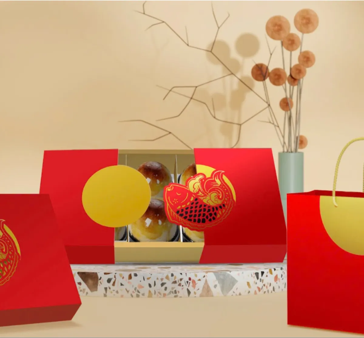 Top 24+ Mẫu Hộp Bánh Trung Thu Đẹp Năm 2025: Bí Quyết Chọn và Tạo Dấu Ấn Thương Hiệu Mau hop banh trung thu dep 2025 26