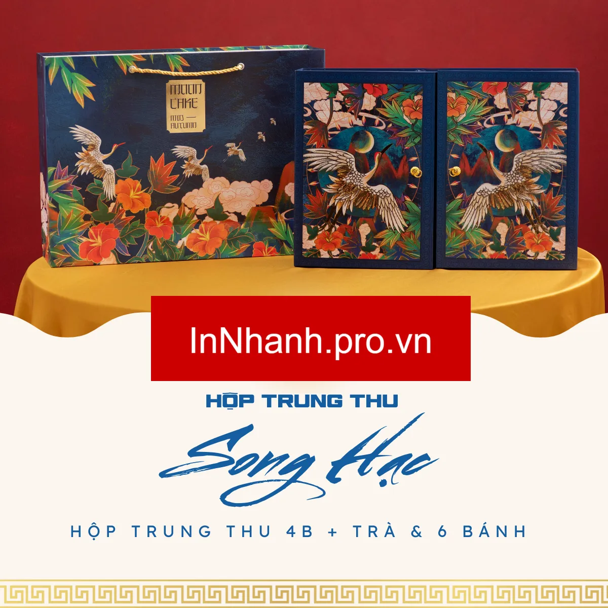 Top 24+ Mẫu Hộp Bánh Trung Thu Đẹp Năm 2025: Bí Quyết Chọn và Tạo Dấu Ấn Thương Hiệu Mau hop banh trung thu dep 2025 27