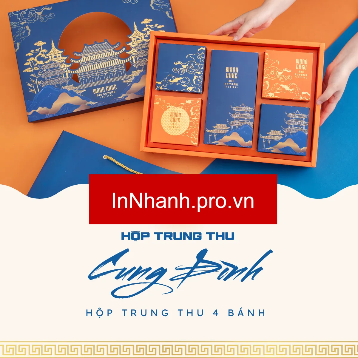 Top 24+ Mẫu Hộp Bánh Trung Thu Đẹp Năm 2025: Bí Quyết Chọn và Tạo Dấu Ấn Thương Hiệu Mau hop banh trung thu dep 2025 9