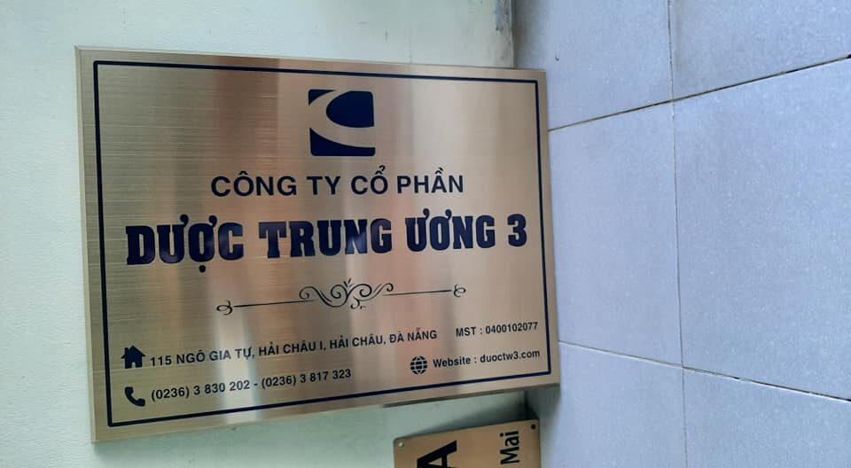 Bảng hiệu công ty Bảng hiệu công ty inox