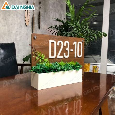 Tuyển Tập 50+ Mẫu Bảng Số Nhà, Biển Số Nhà Đẹp, Độc Đáo Nhất Hiện Nay! Bang So Nha Dep Bien So Nha Dep Innhanh.pro .vn026