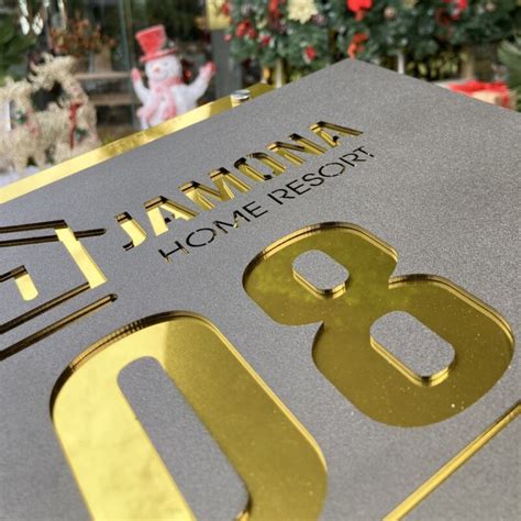 Tuyển Tập 50+ Mẫu Bảng Số Nhà, Biển Số Nhà Đẹp, Độc Đáo Nhất Hiện Nay! Bang So Nha Dep Bien So Nha Dep Innhanh.pro .vn031