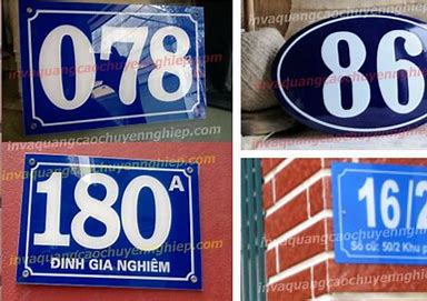 Tuyển Tập 50+ Mẫu Bảng Số Nhà, Biển Số Nhà Đẹp, Độc Đáo Nhất Hiện Nay! Bang So Nha Dep Bien So Nha Dep Innhanh.pro .vn072