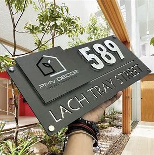 Tuyển Tập 50+ Mẫu Bảng Số Nhà, Biển Số Nhà Đẹp, Độc Đáo Nhất Hiện Nay! Bang So Nha Dep Bien So Nha Dep Innhanh.pro .vn085