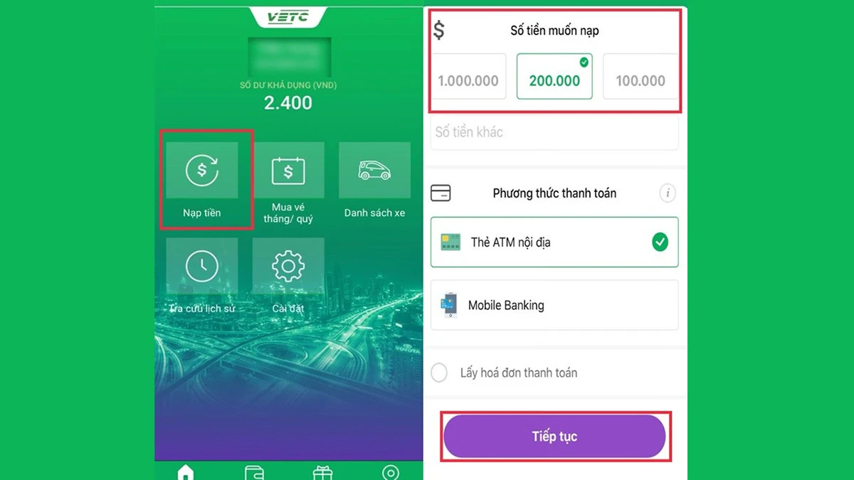 ứng dụng VETC