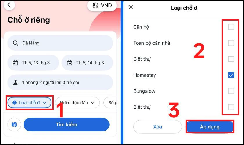 Tìm nhà nghỉ gần đây giá rẻ bằng Agoda nhanh