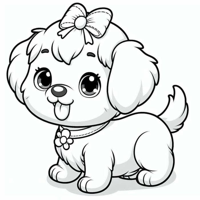 tranh to mau con cho innhanh.pro .vn03