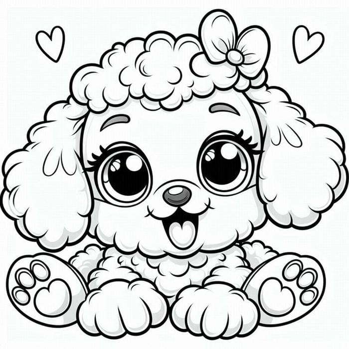 tranh to mau con cho innhanh.pro .vn05