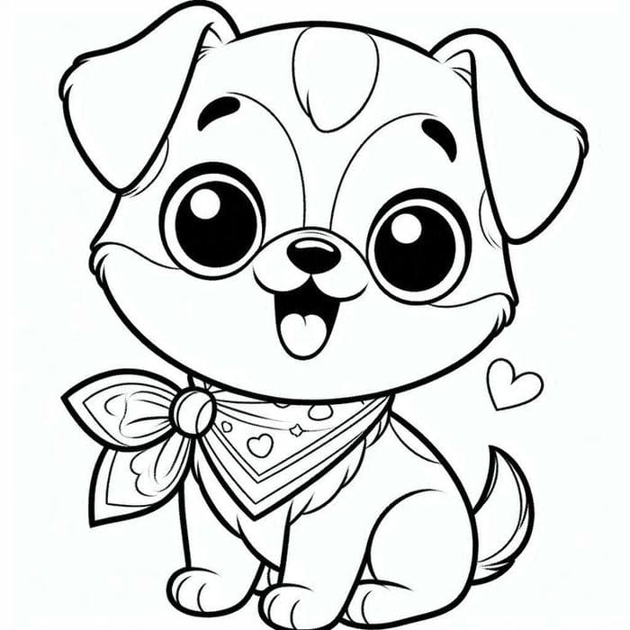 tranh to mau con cho innhanh.pro .vn21