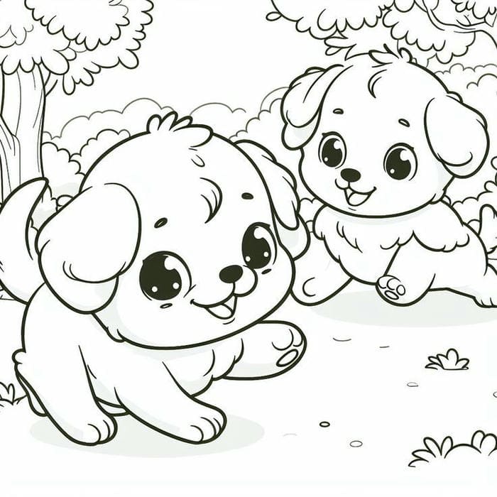 tranh to mau con cho innhanh.pro .vn22