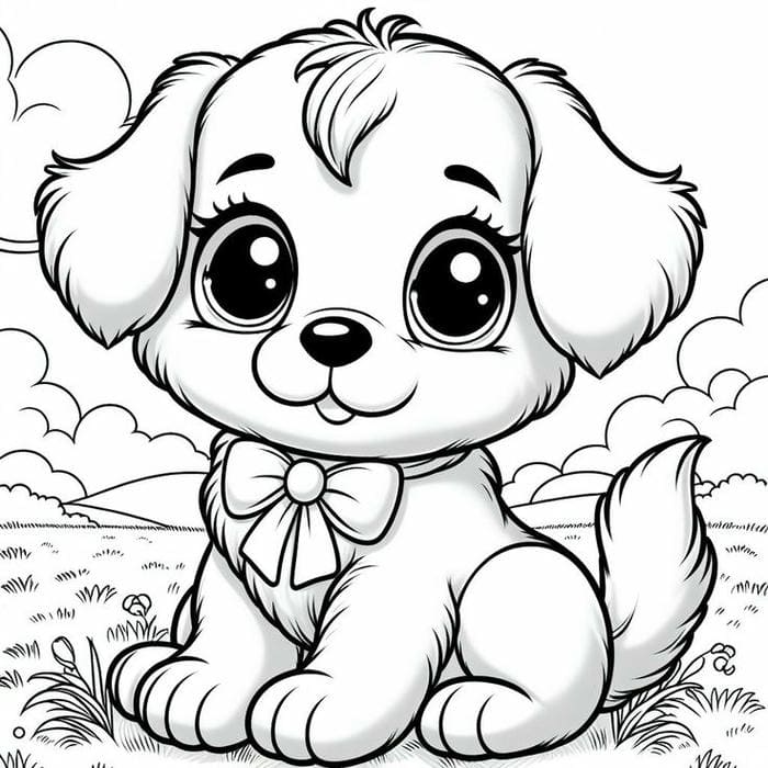 tranh to mau con cho innhanh.pro .vn26