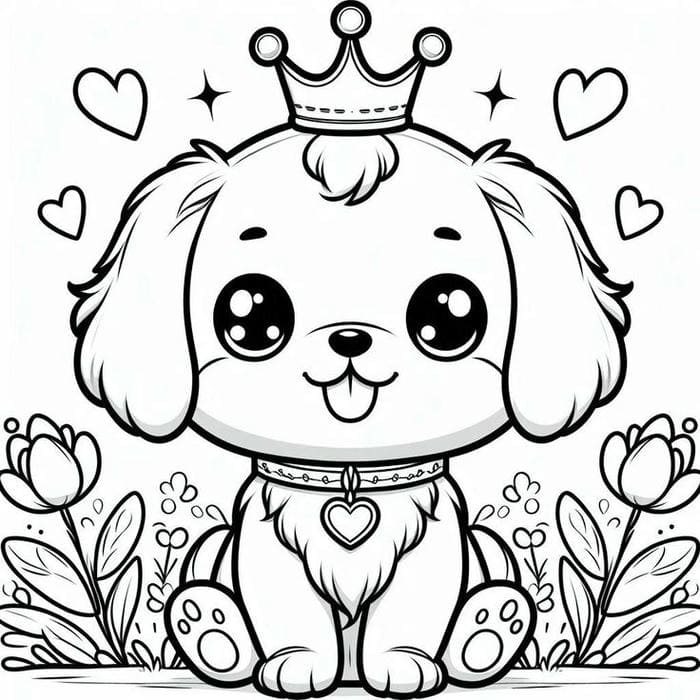 tranh to mau con cho innhanh.pro .vn28