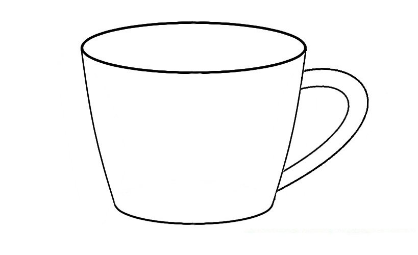 Giáo án tô màu cái cốc nhà trẻ