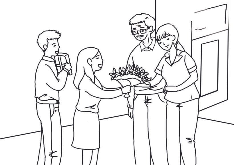 Tổng hợp các bức tranh tô màu 20-11 đẹp nhất