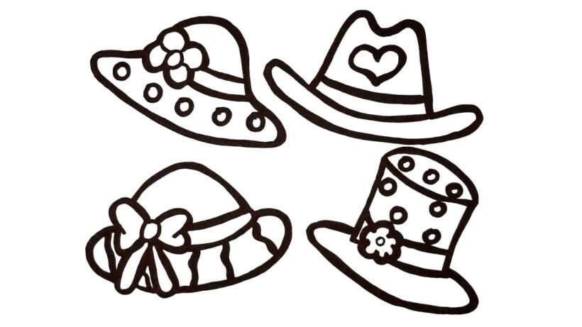 hinh-to-mau-cai-mu-dep-nhat-cho-be-tap-to-17-820x461-1 Hình tô màu cái mũ đẹp nhất cho bé tập tô (17)