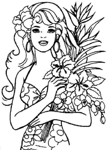 Tranh tô màu cho bé gái 7 tuổi đẹp nhất